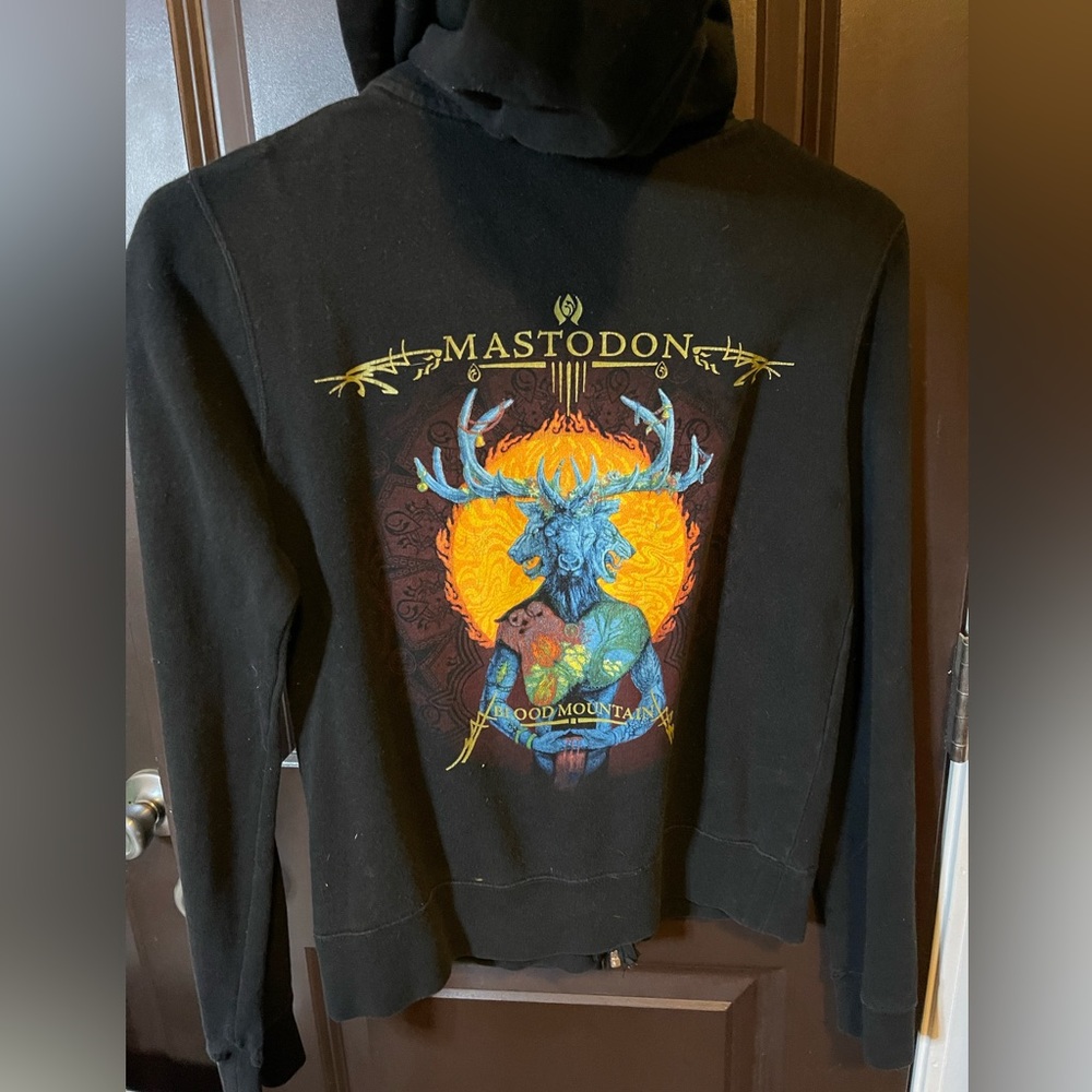 Mastodon Hoodie Blood Mountain Rare Band Tour Hoodie 2006 - Small Womens